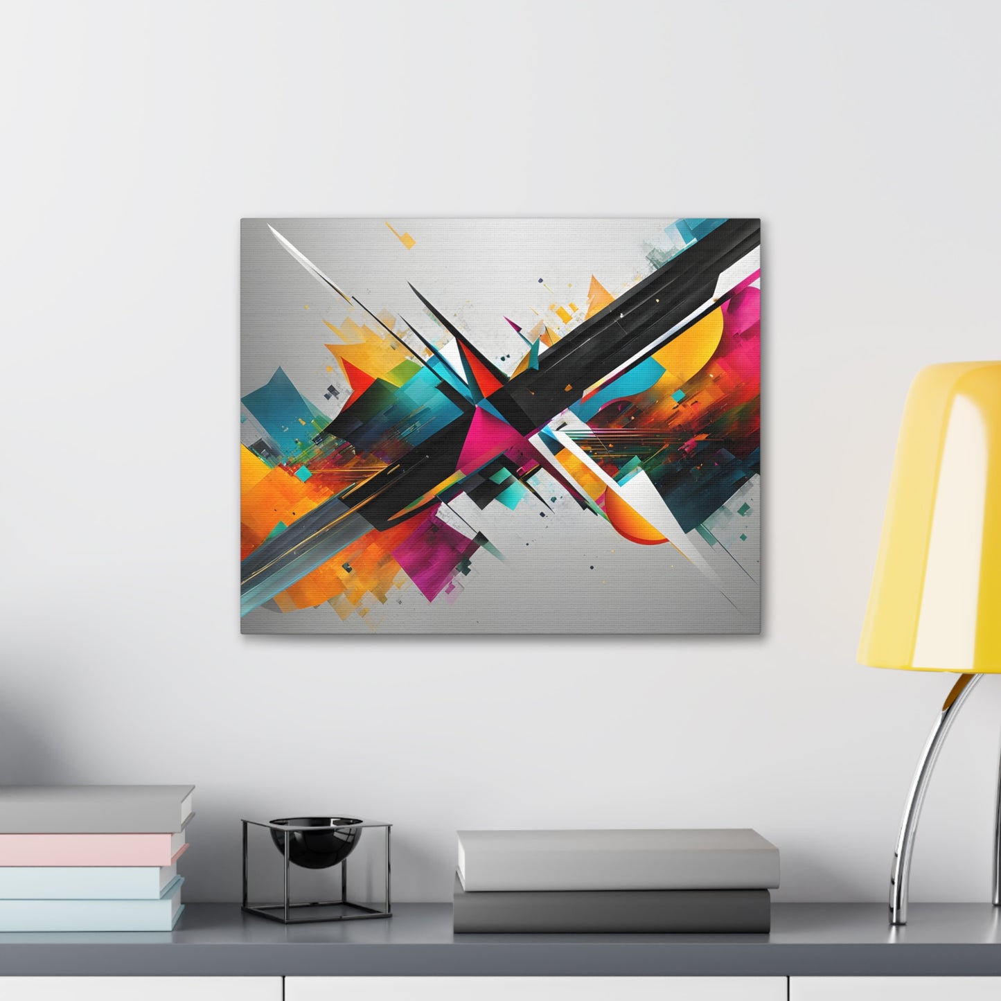 Prismatic Whispers: Abstract Wall Décor