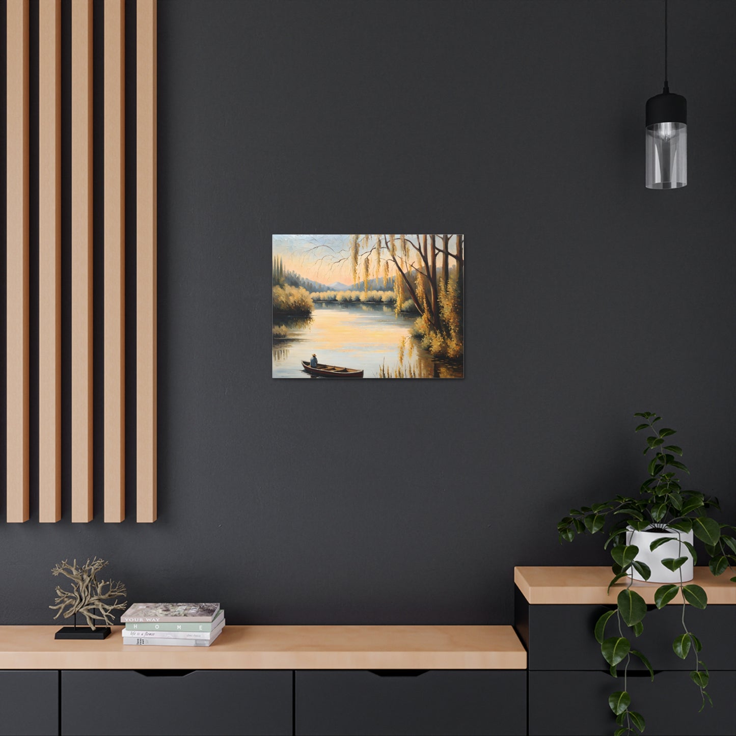 Enchanted Brook: Classic Oil Painting Wall Décor