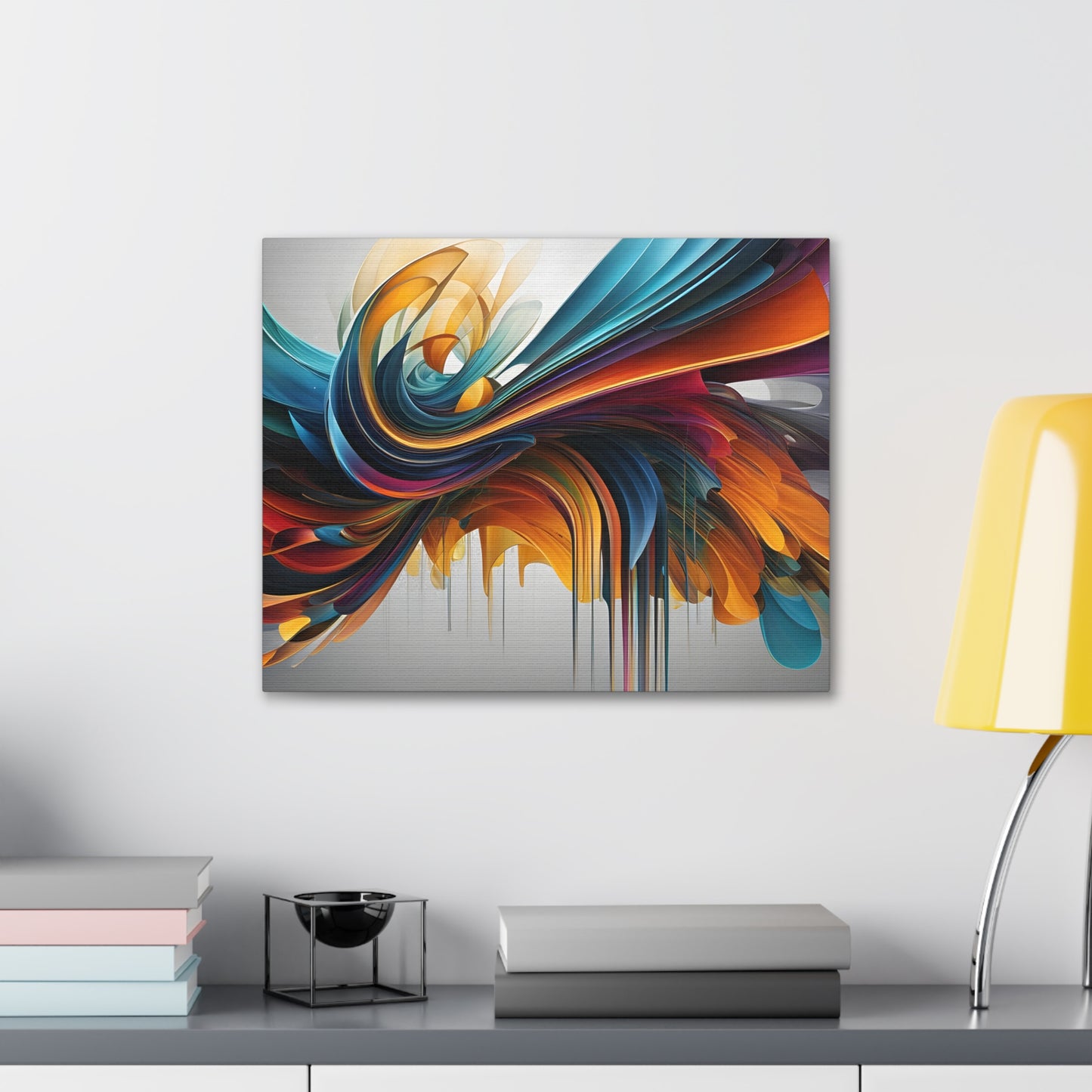 Cosmic Threads: Abstract Wall Décor