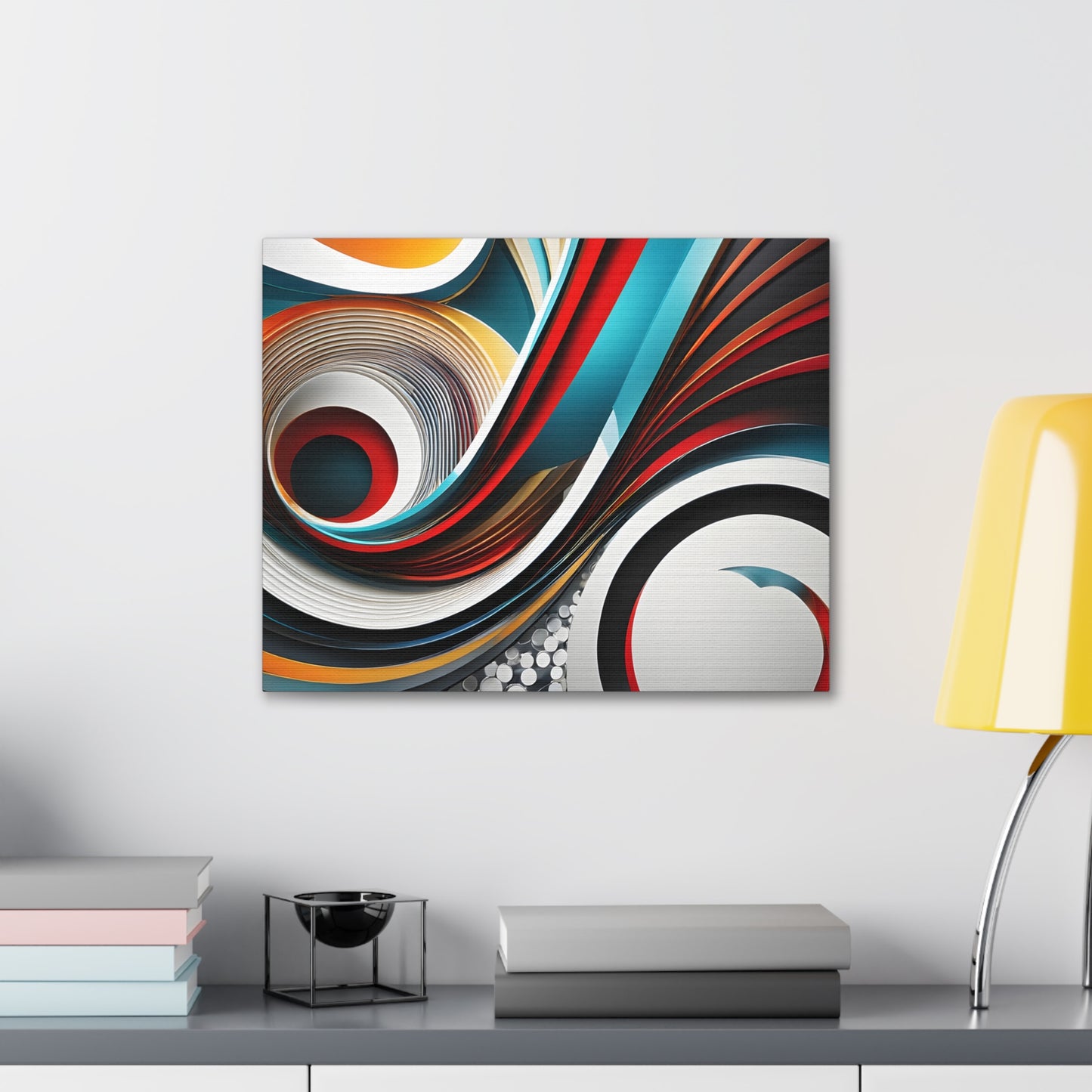 Cosmic Ripples: Abstract Wall Décor