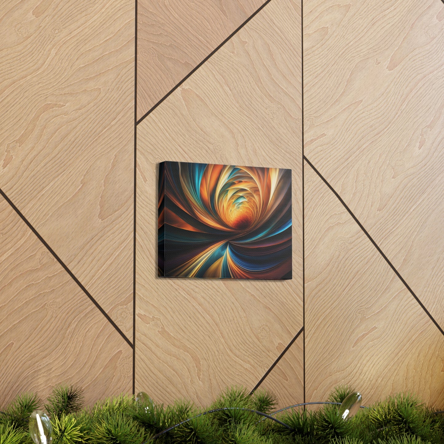 Serene Pathways: Abstract Wall Décor