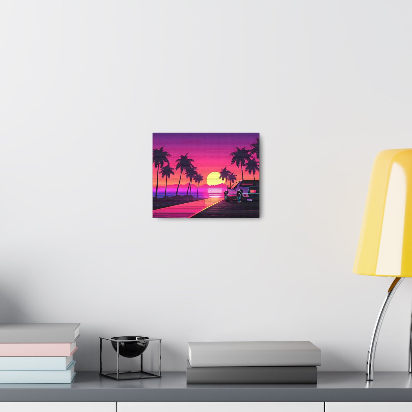 Sunset Synth: Outrun Wall Décor