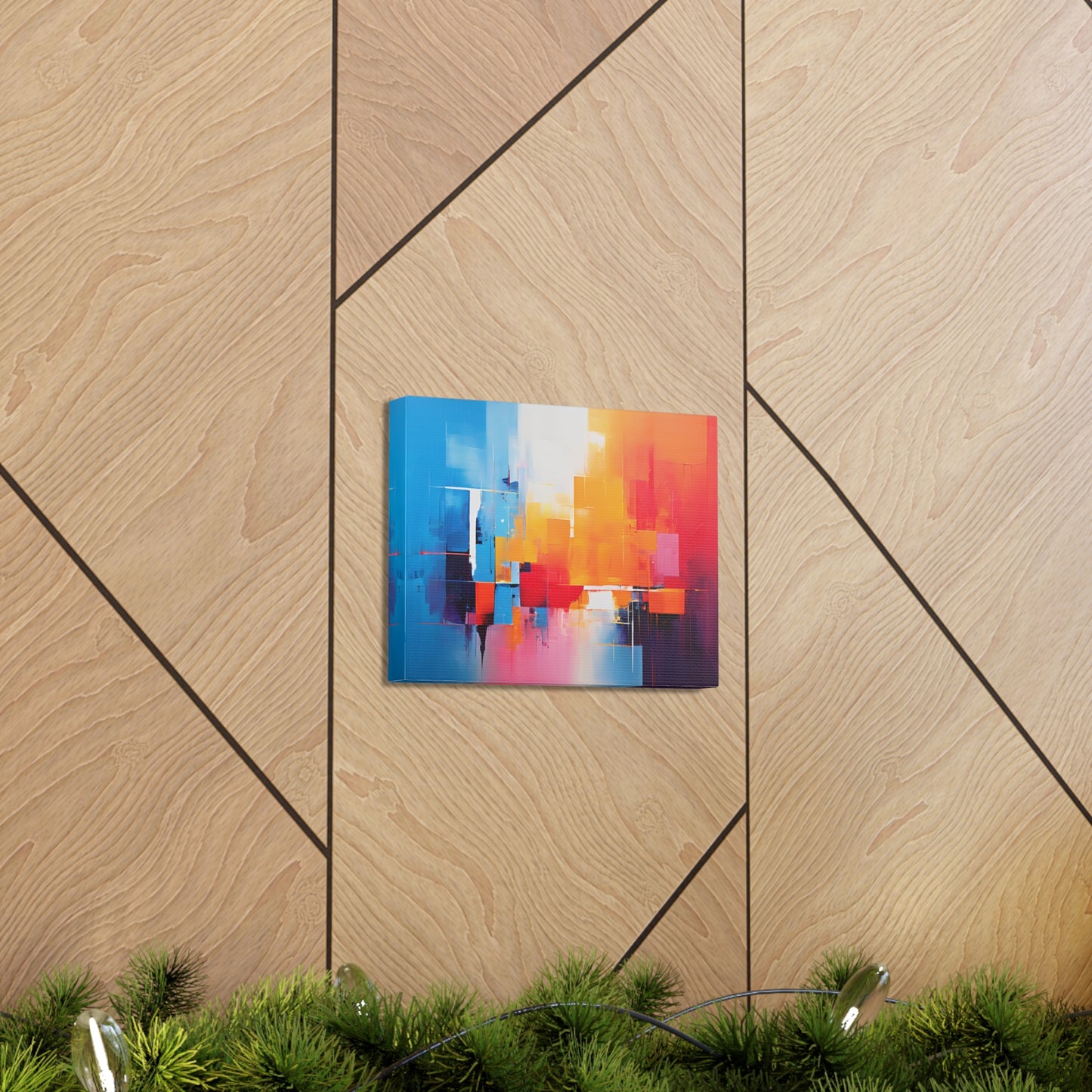 Spectrum Splash: Abstract Wall Décor