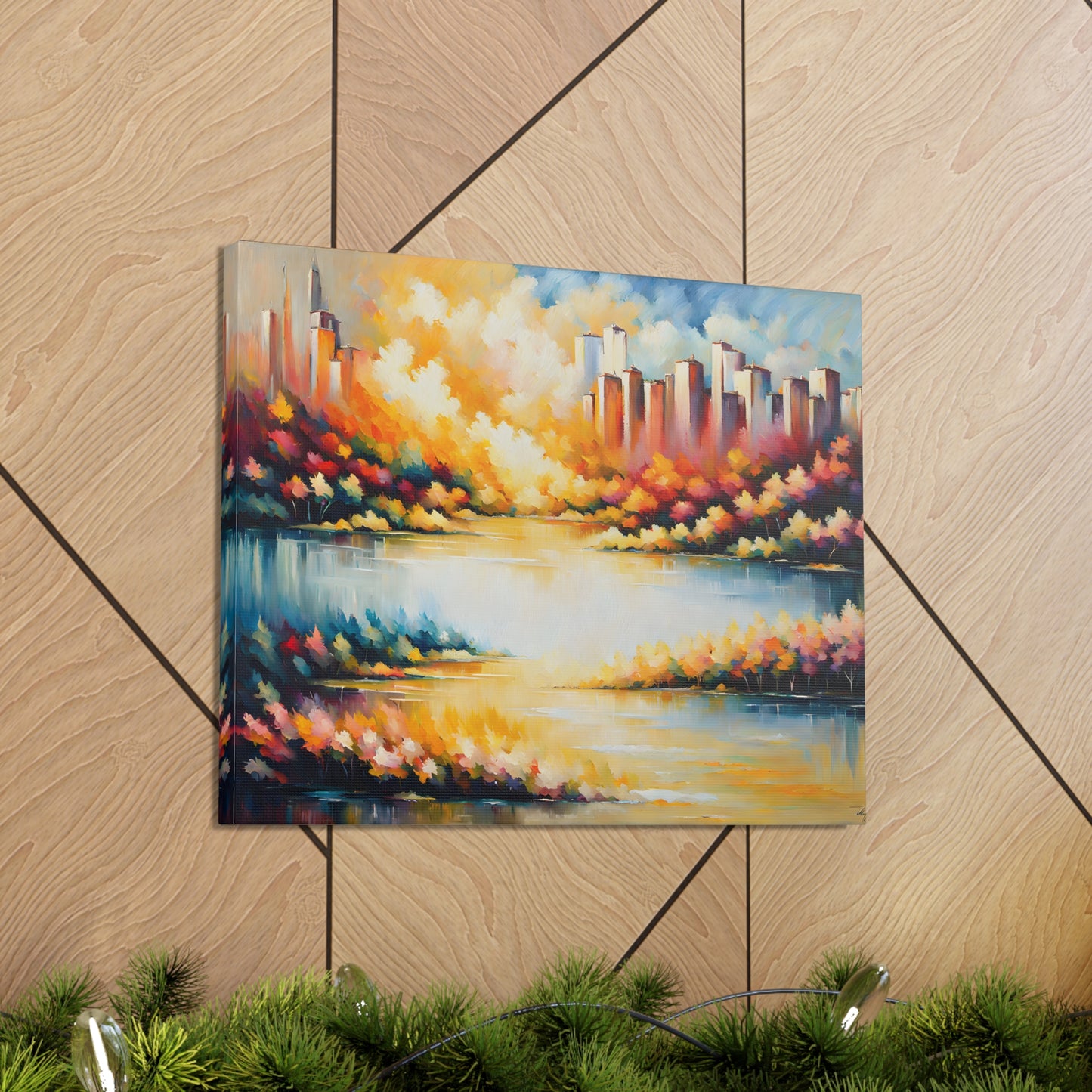 Coastal Breeze: Classic Oil Painting Wall Décor