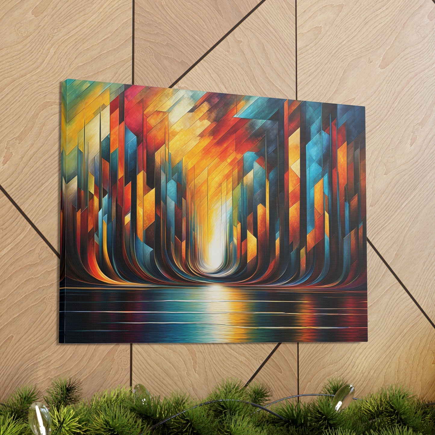 Echo of Light: Abstract Wall Décor