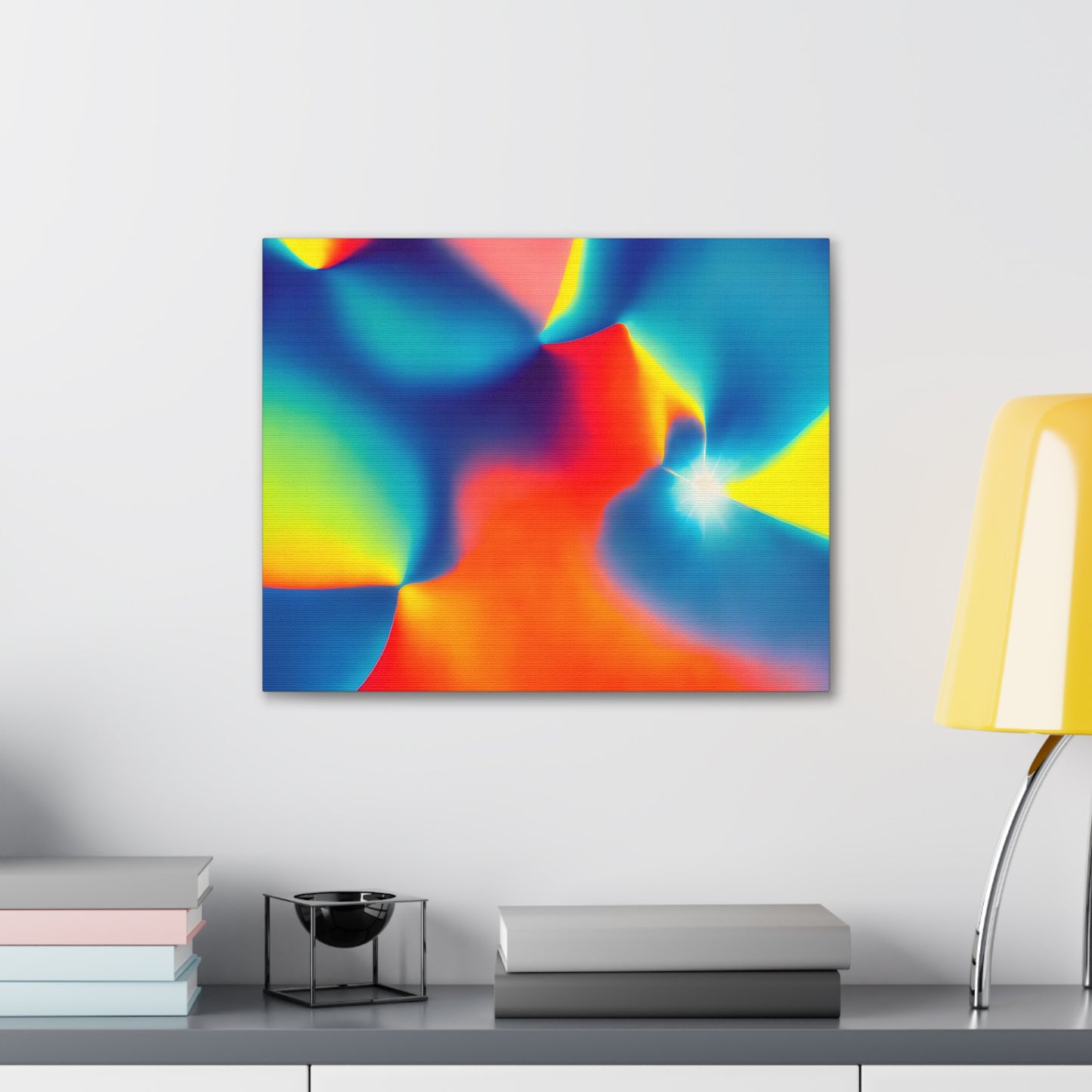 Vibrant Spectrum: Abstract Colors Wall Décor