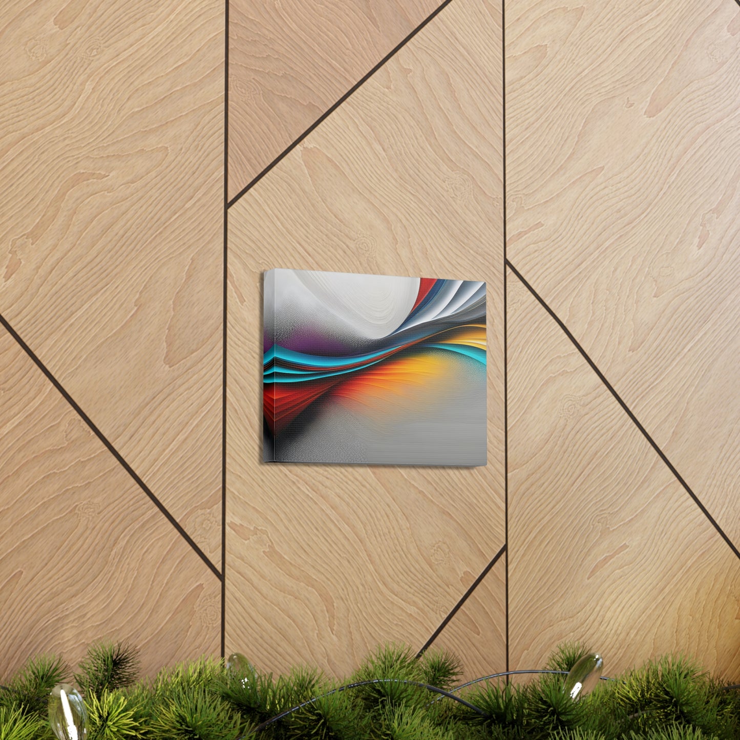 Illusionary Echoes: Abstract Wall Décor