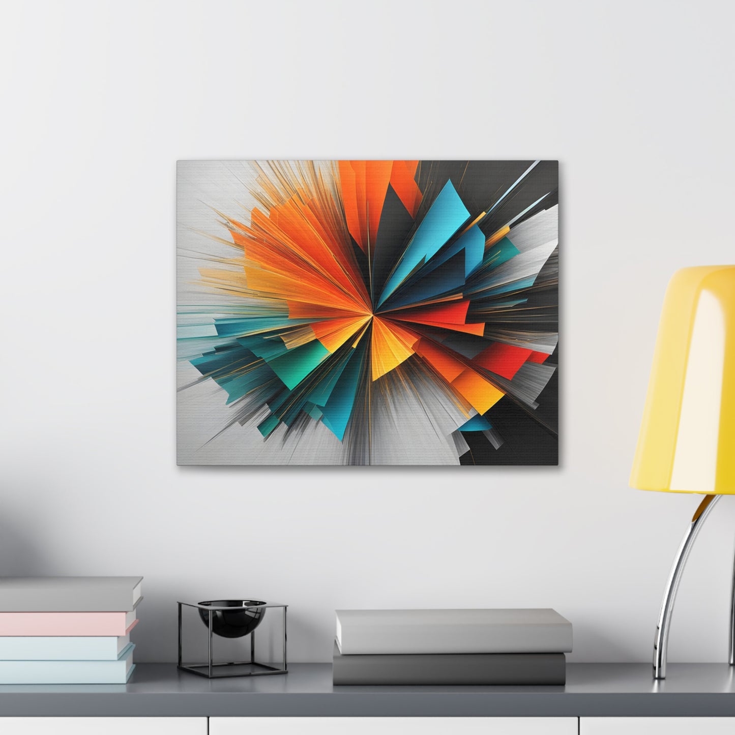 Enigmatic Vibrations: Abstract Wall Décor