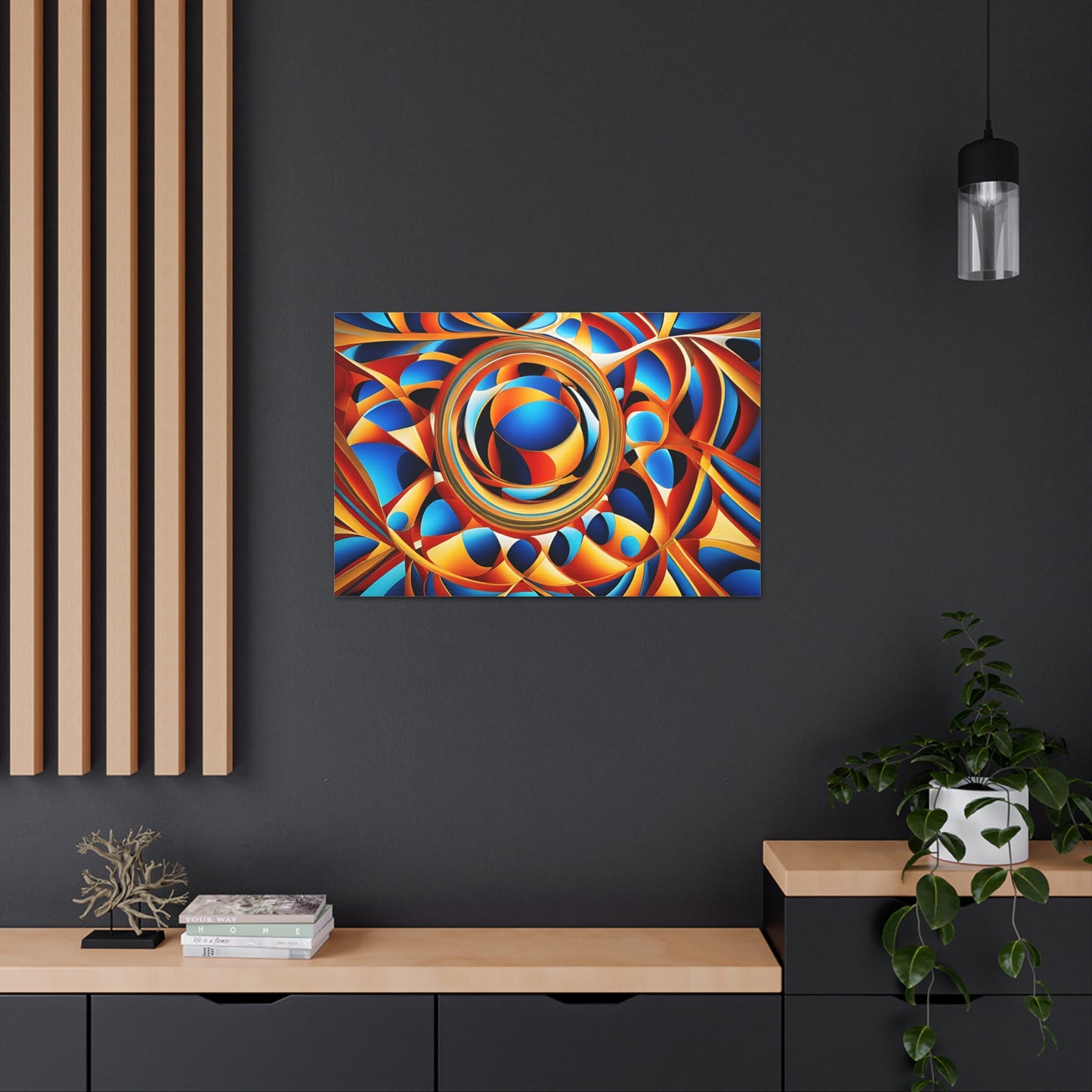 Celestial Harmonies: Abstract Wall Décor