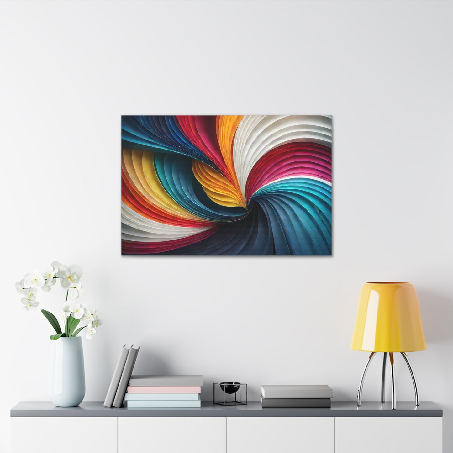 Ethereal Burst: Abstract Wall Décor