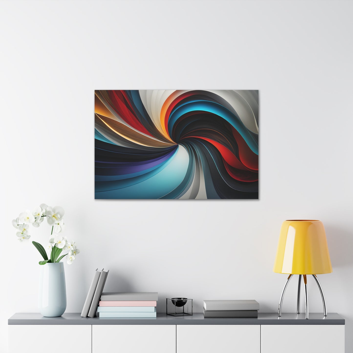 Celestial Flow: Abstract Wall Décor