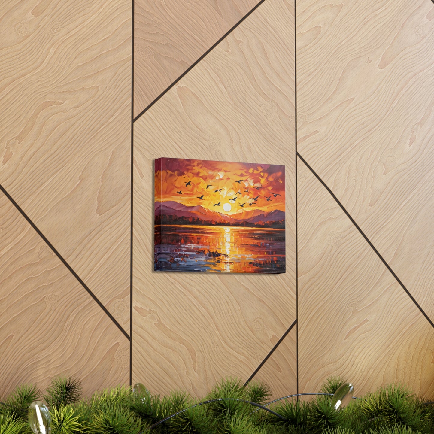 Golden Hour: Classic Oil Painting Wall Décor