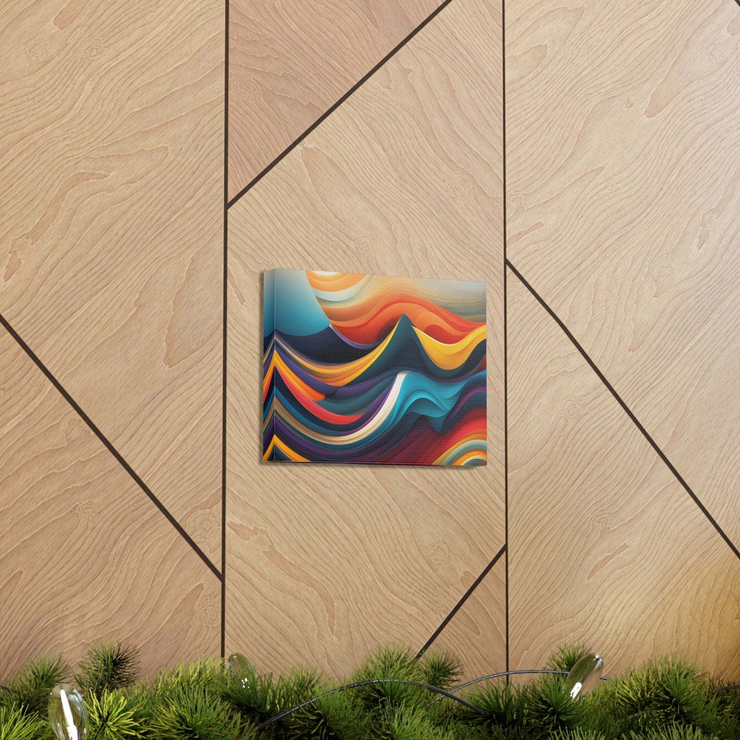 Chromatic Symphony: Abstract Wall Décor