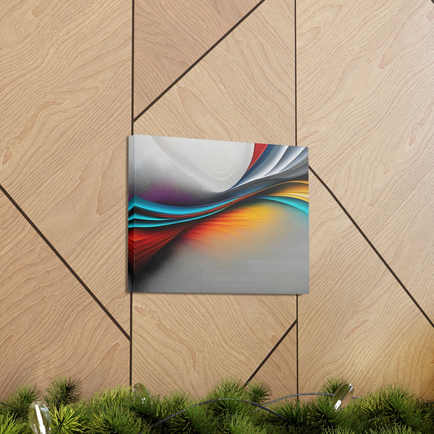 Illusionary Echoes: Abstract Wall Décor