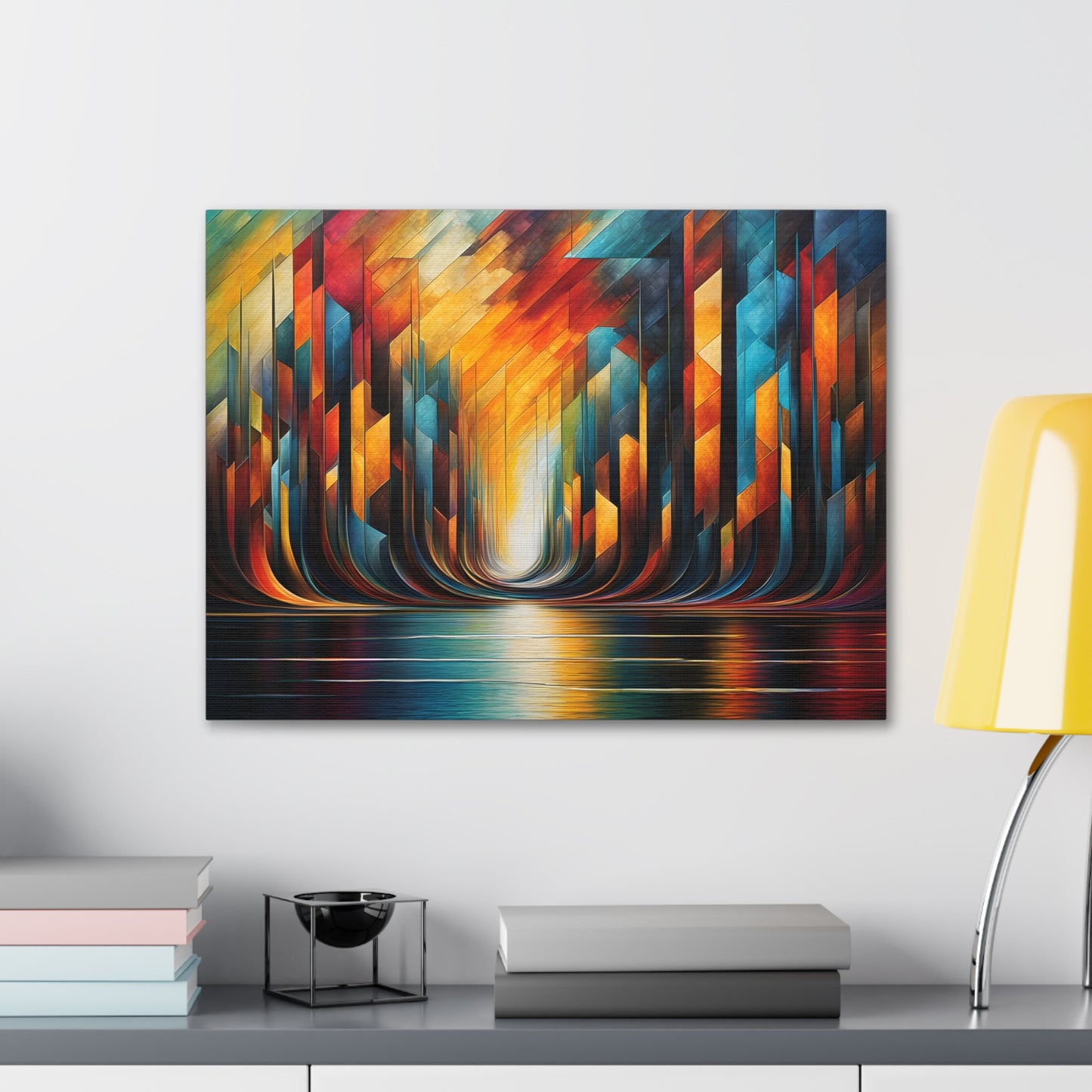 Echo of Light: Abstract Wall Décor