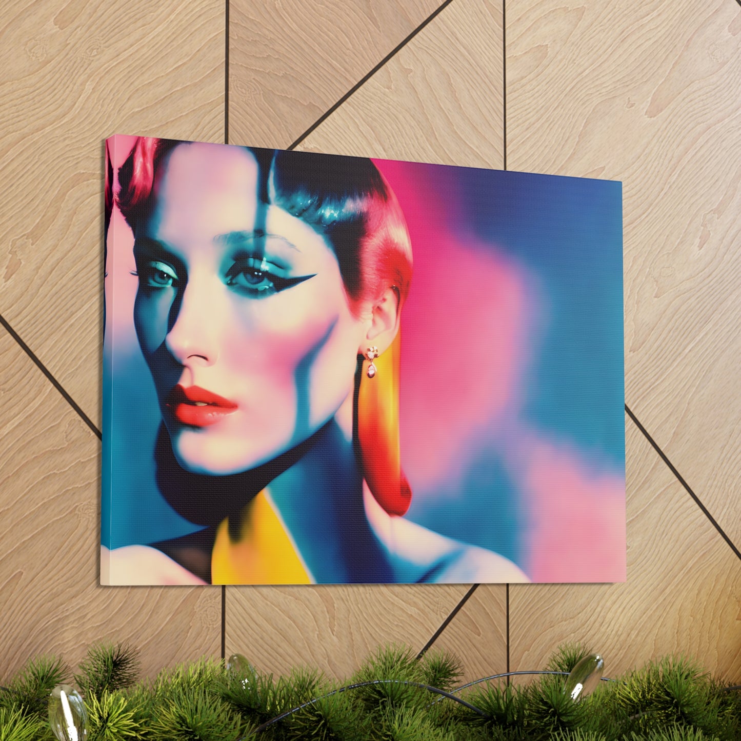 Electric Visionary: Iconic Wall Décor