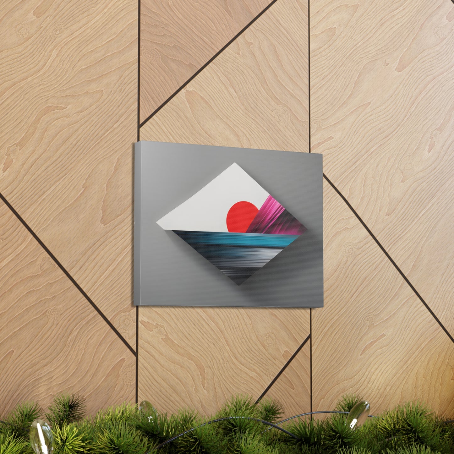 Prismatic Echoes: Abstract Wall Décor