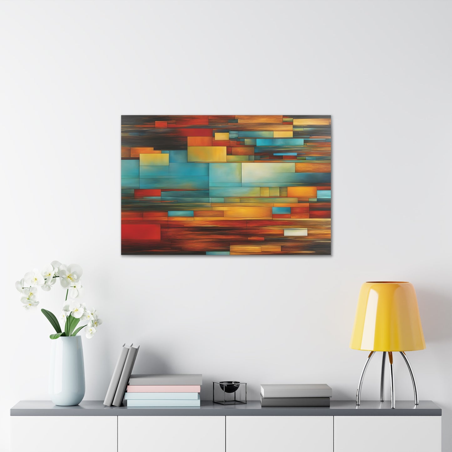 Vivid Whispers: Abstract Wall Décor