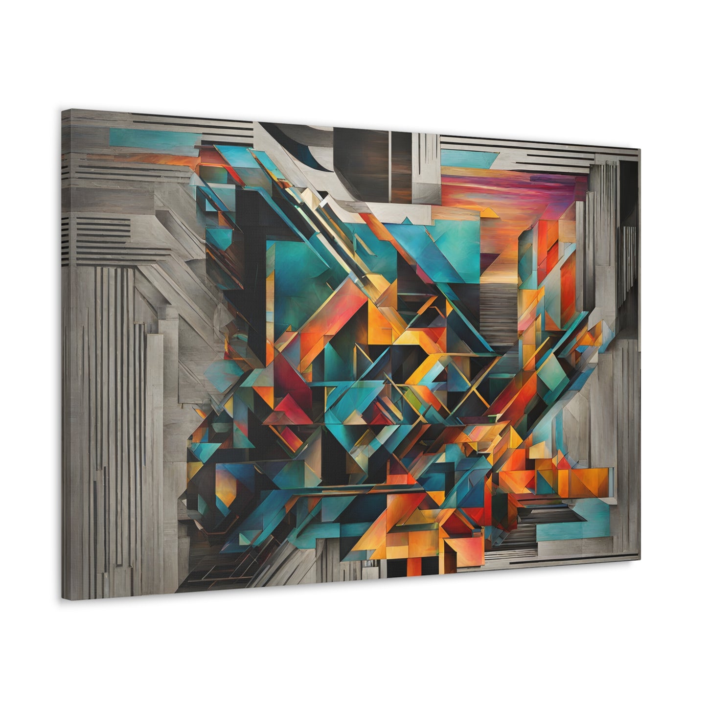 Quantum Bloom: Abstract Wall Décor