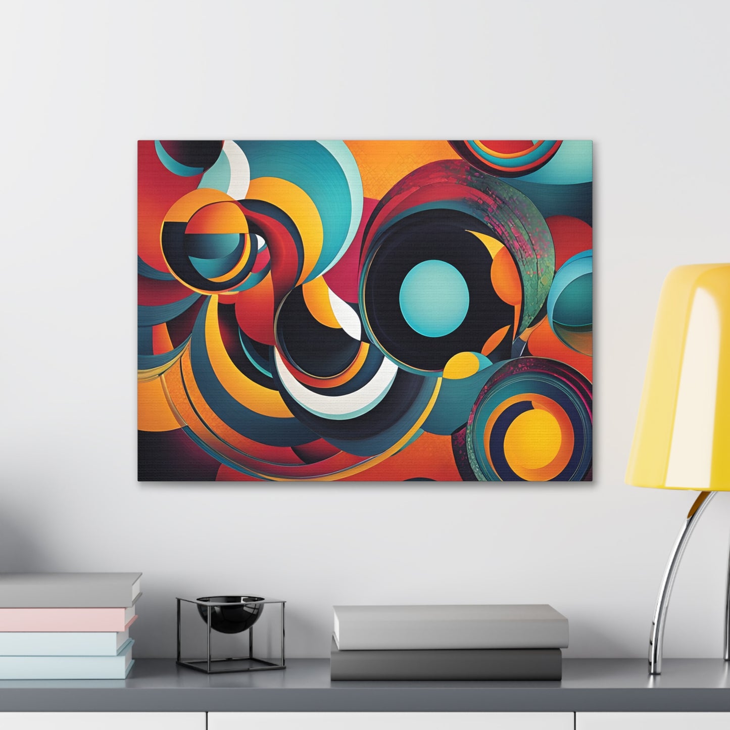 Infinite Whirl: Abstract Wall Décor