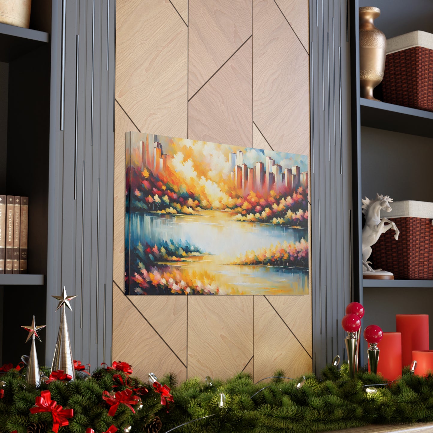 Coastal Breeze: Classic Oil Painting Wall Décor