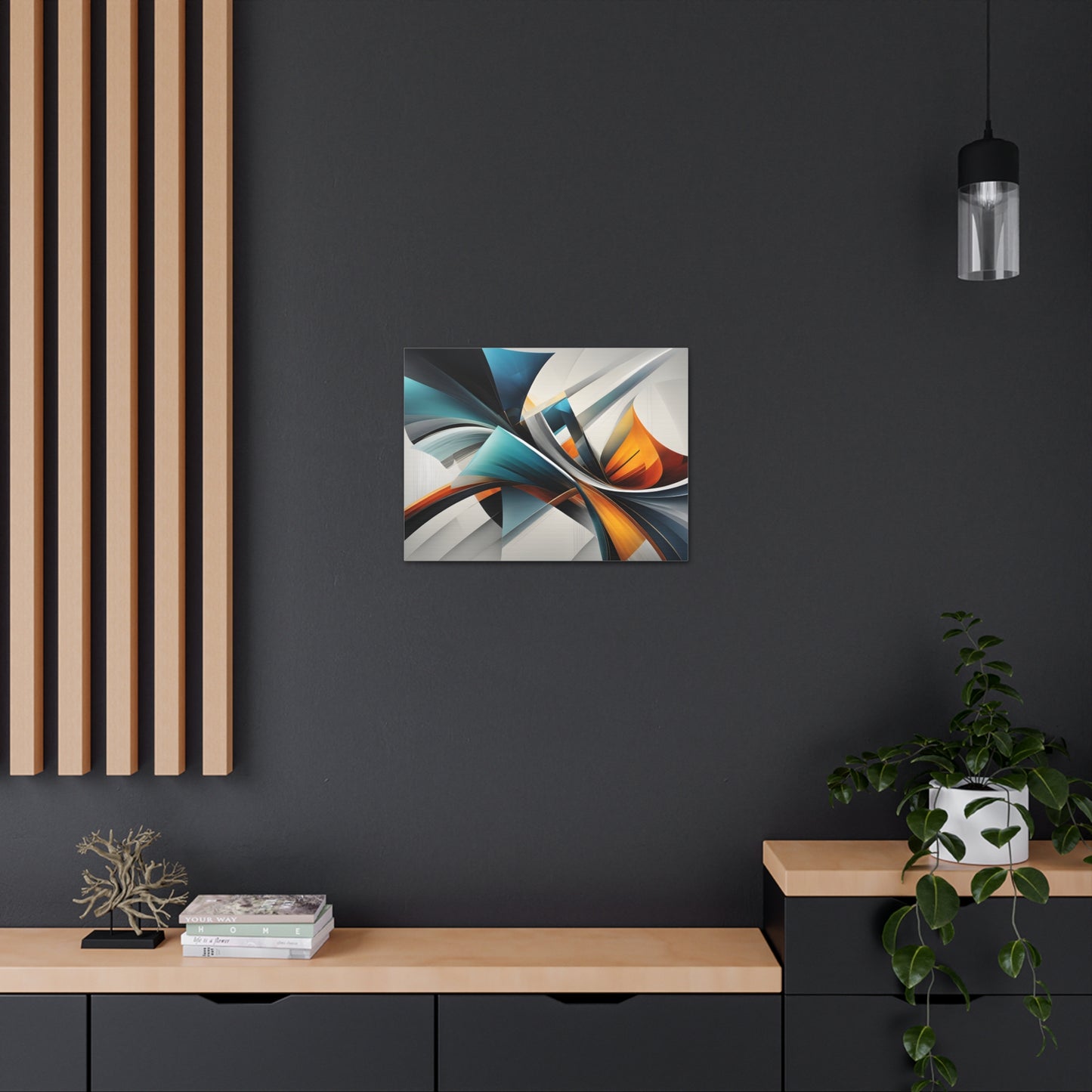 Dance of Shadows: Abstract Wall Décor