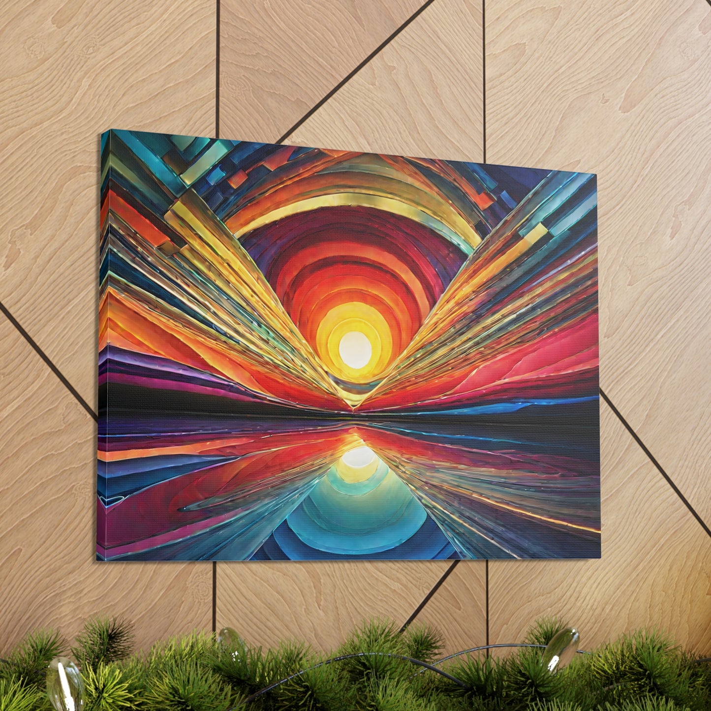 Mystical Whirl: Abstract Wall Décor