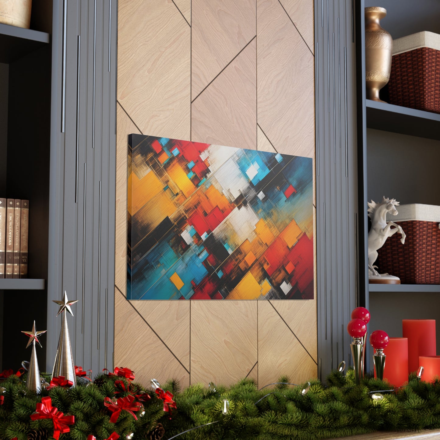 Dreamscape Symphony: Abstract Wall Décor