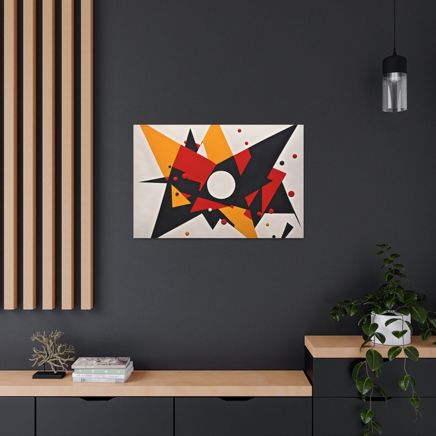 Prism Riot: Abstract Wall Décor