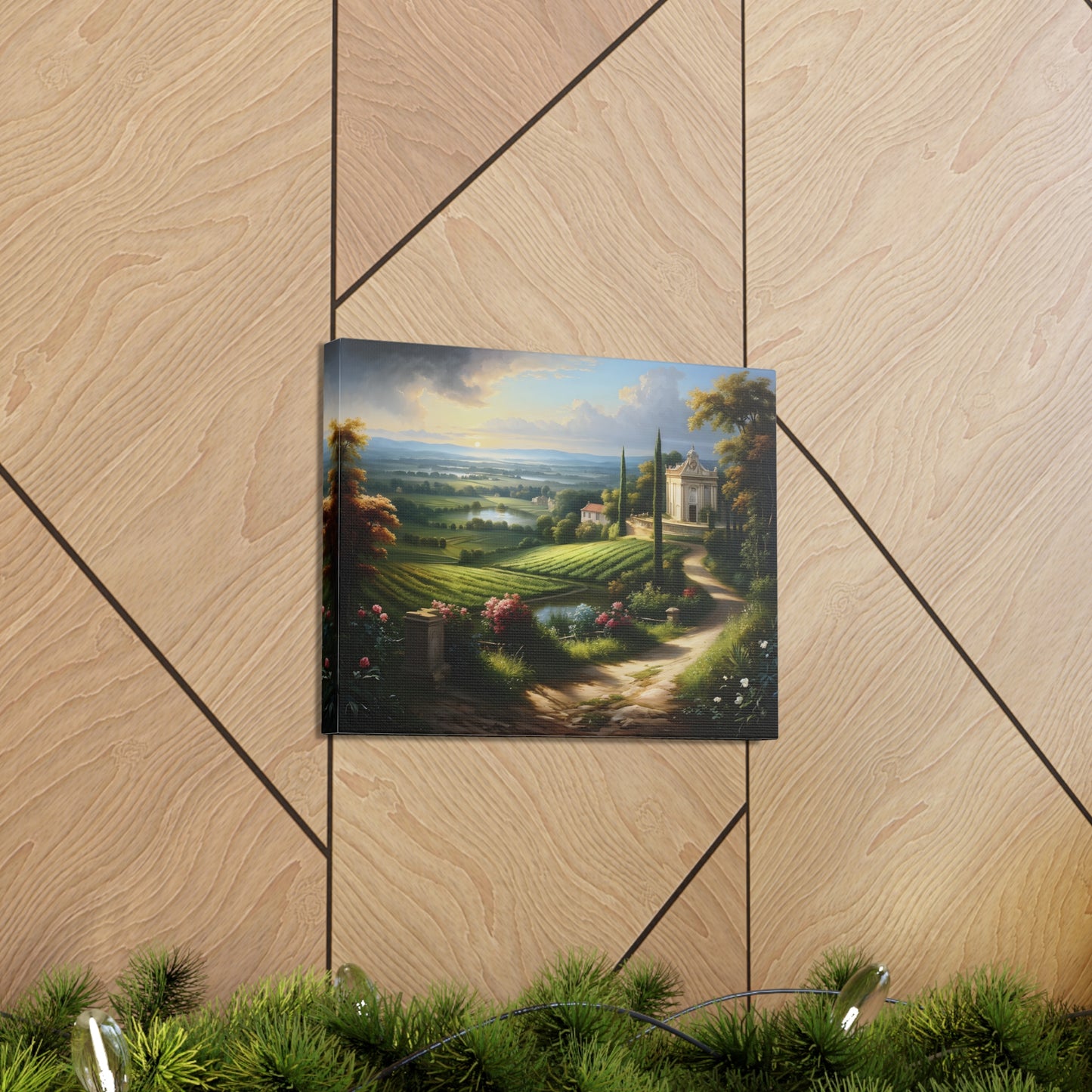 Woodland Glade: Classic Oil Painting Wall Décor