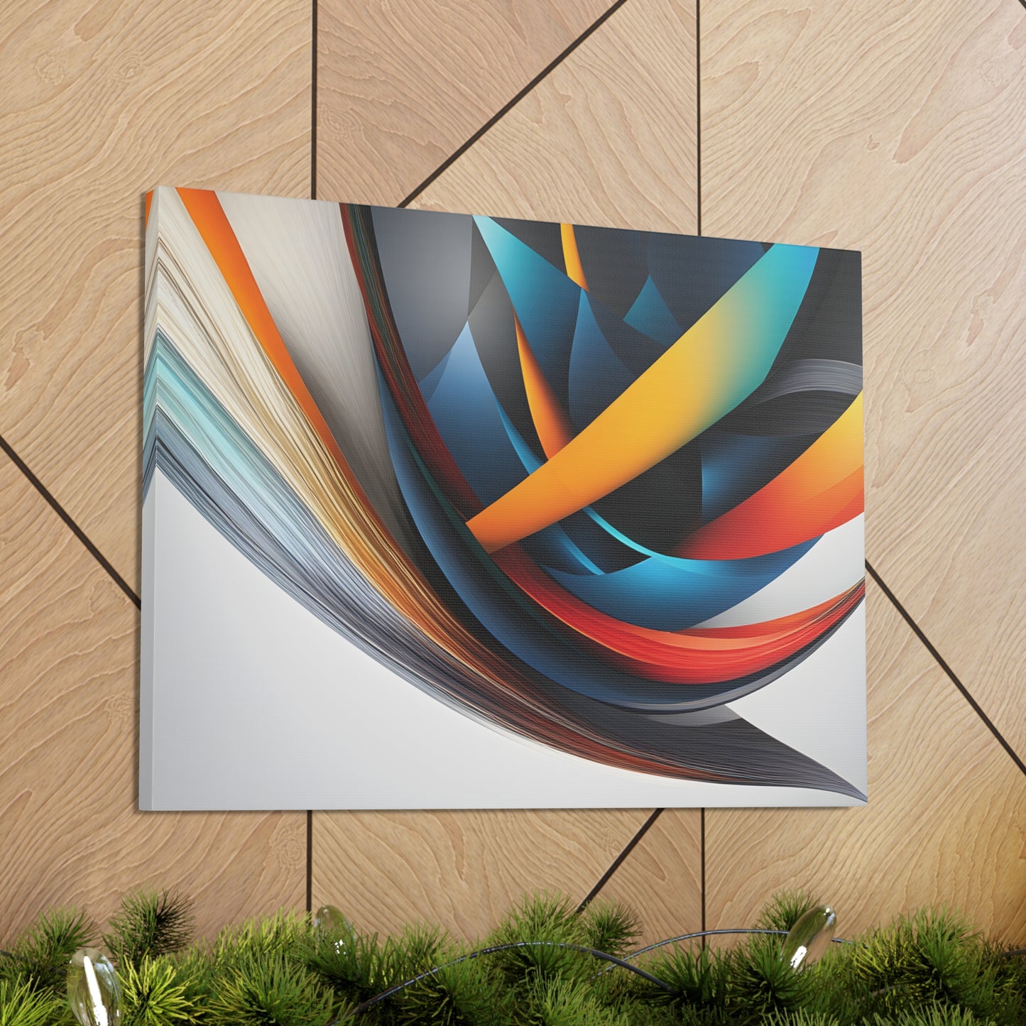 Twilight Drift: Abstract Wall Décor