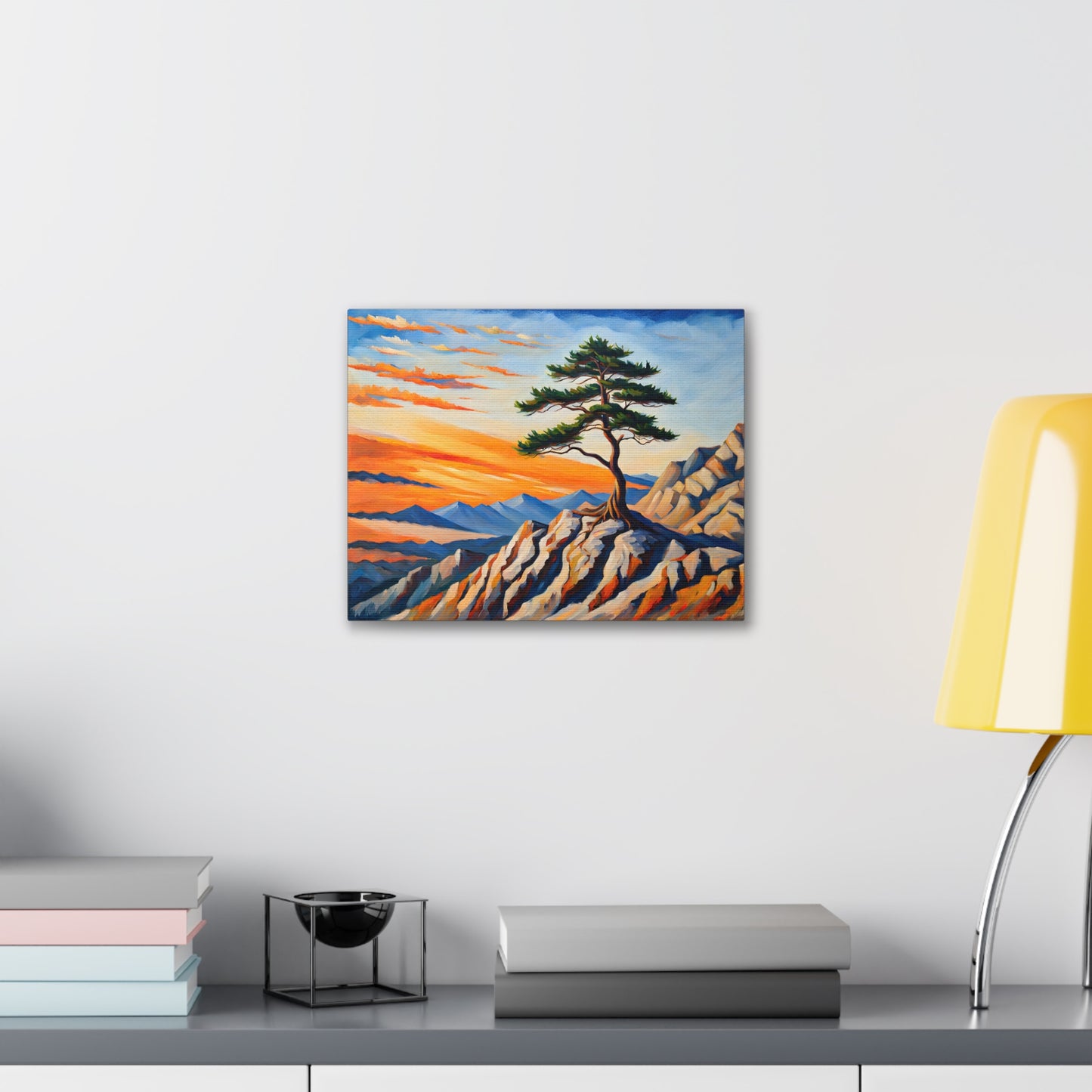 Warm Hues: Classic Oil Painting Wall Décor