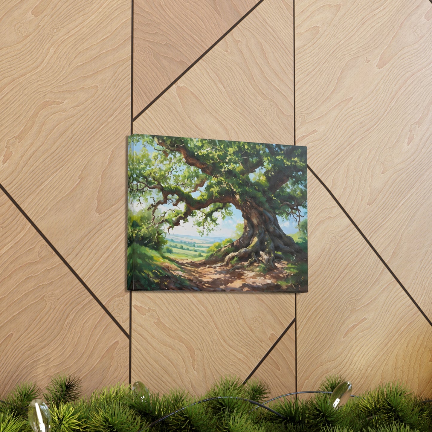 Enchanted Grove: Classic Oil Painting Wall Décor