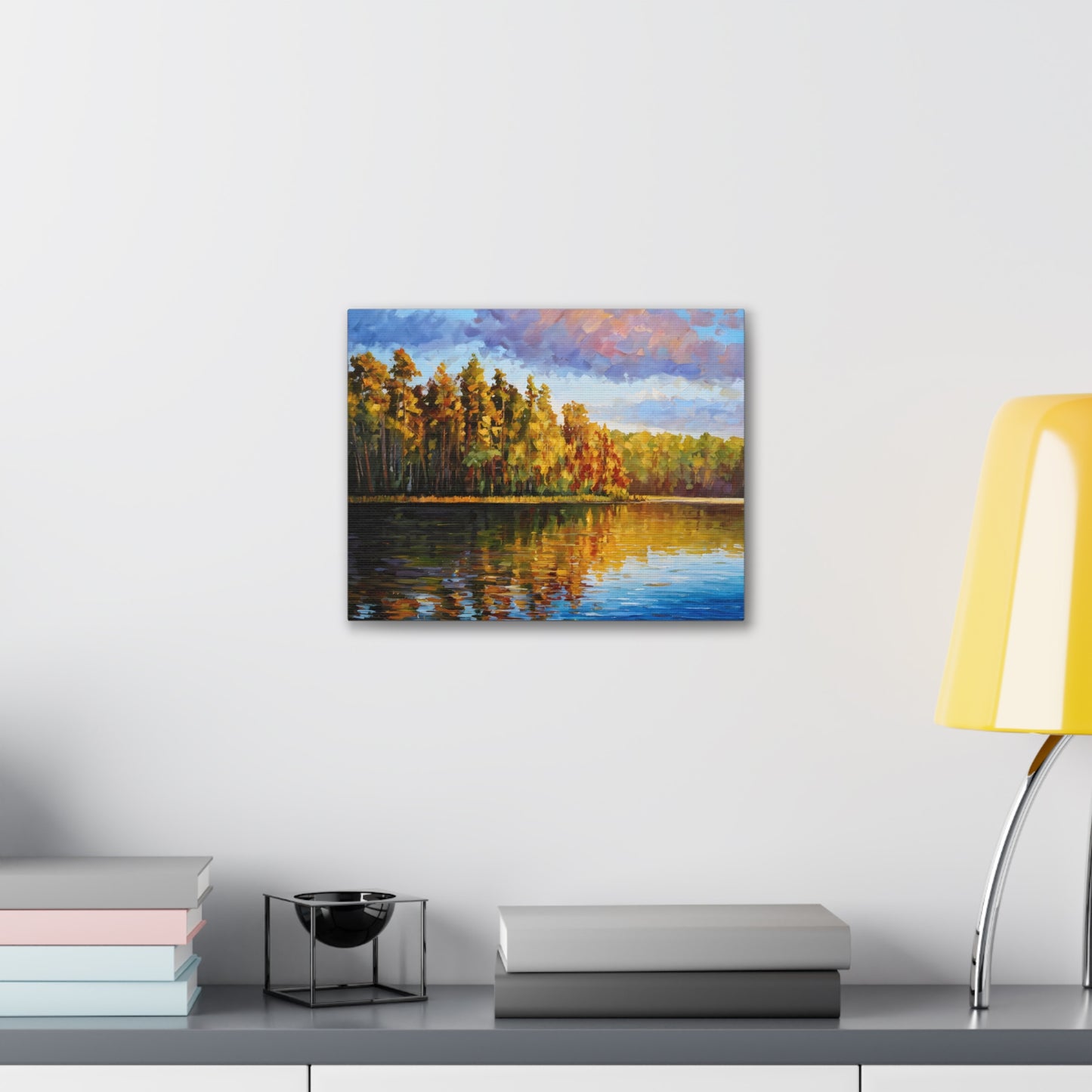 Tranquil Haven: Classic Oil Painting Wall Décor