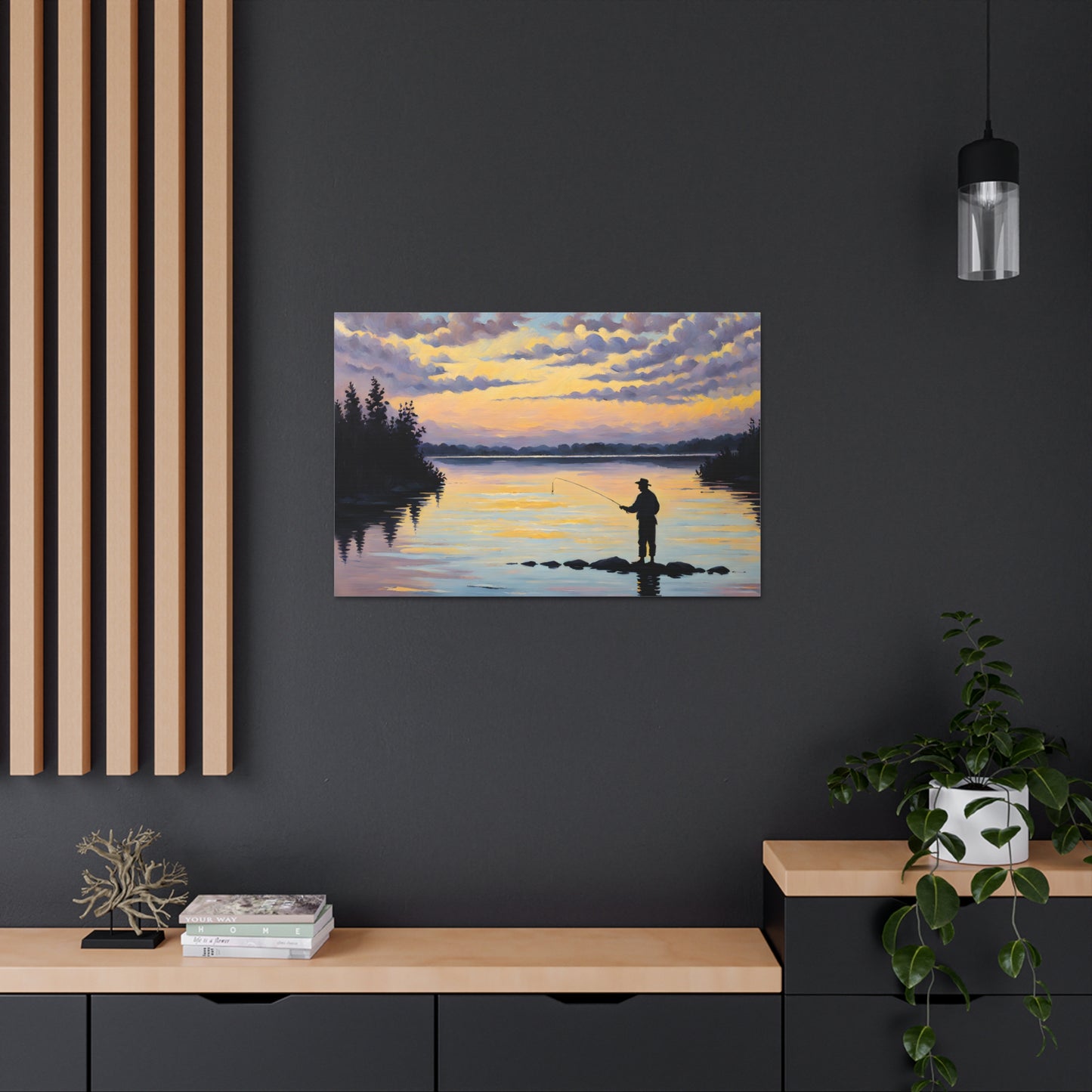 Highland Streams: Classic Oil Painting Wall Décor