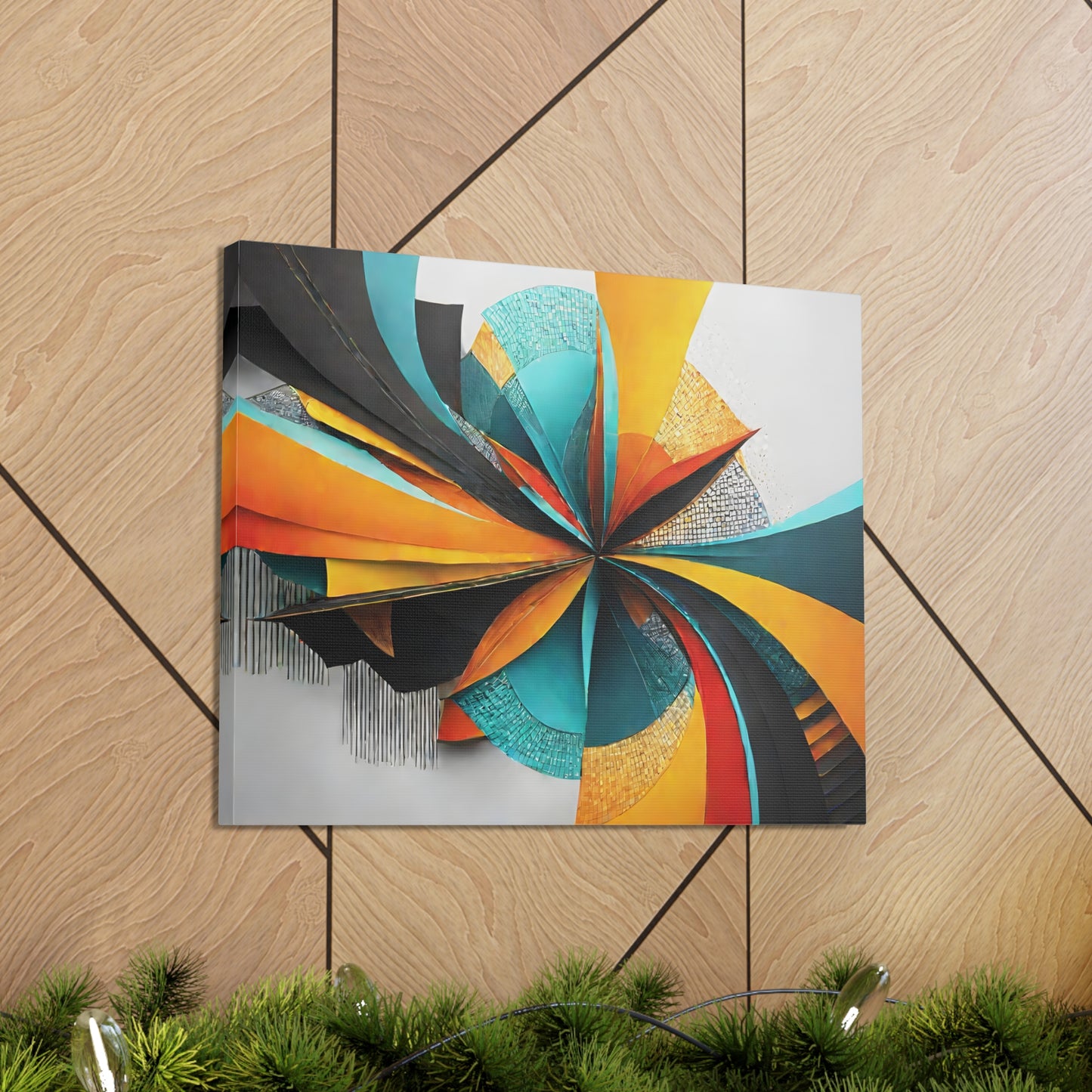 Cosmic Radiance: Abstract Wall Décor