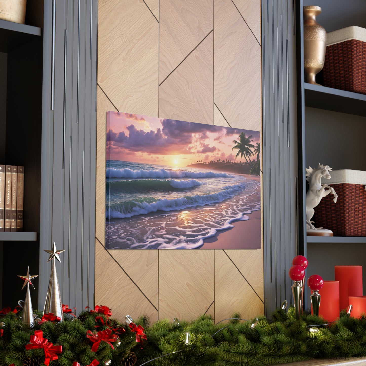 Tropical Sunset: Beach Wall Décor