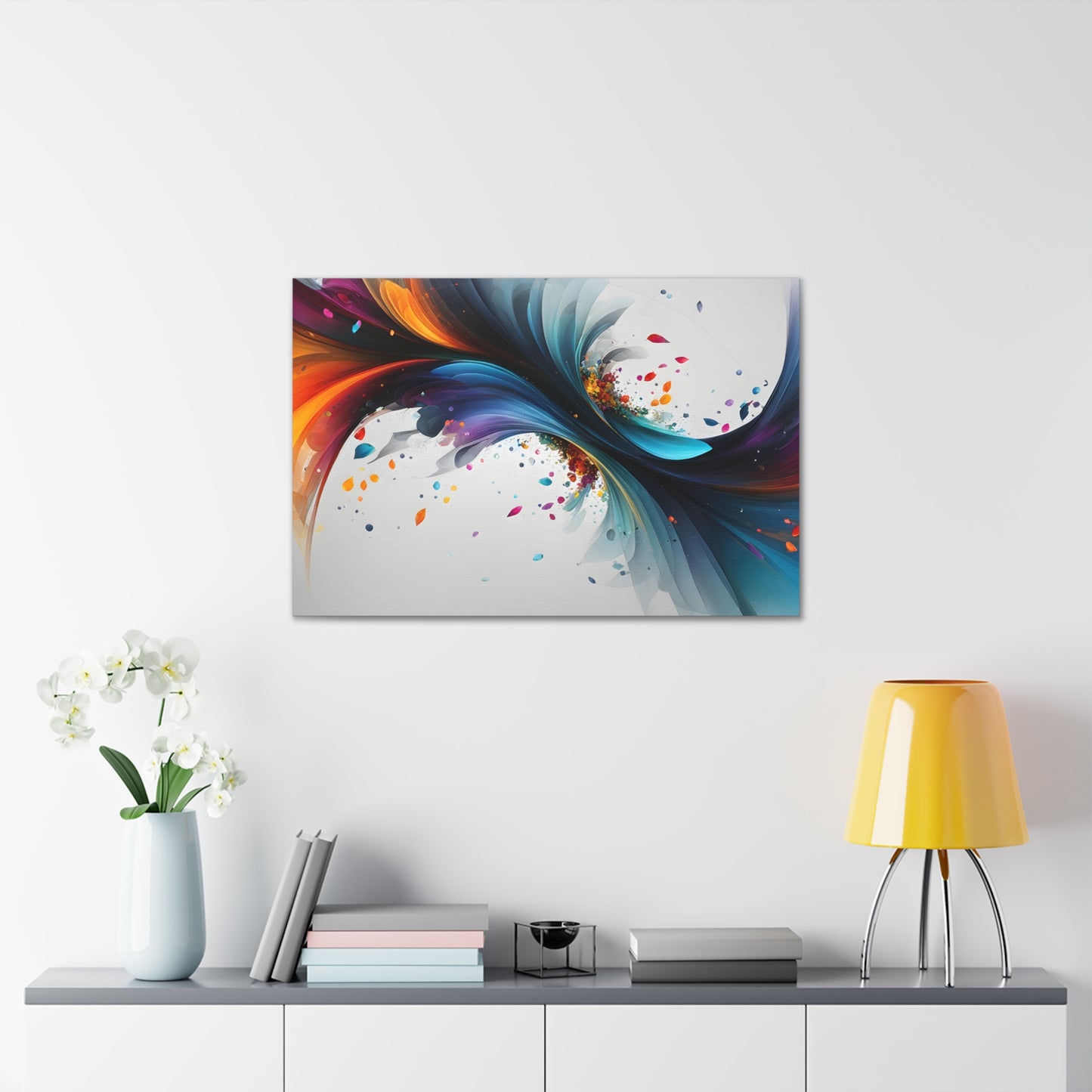 Ephemeral Colors: Abstract Wall Décor