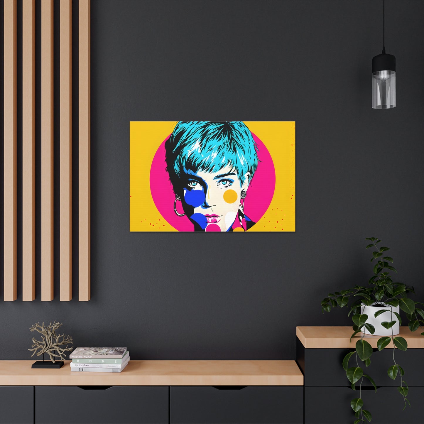 Vibrant Vitality: Pop Art Wall Décor