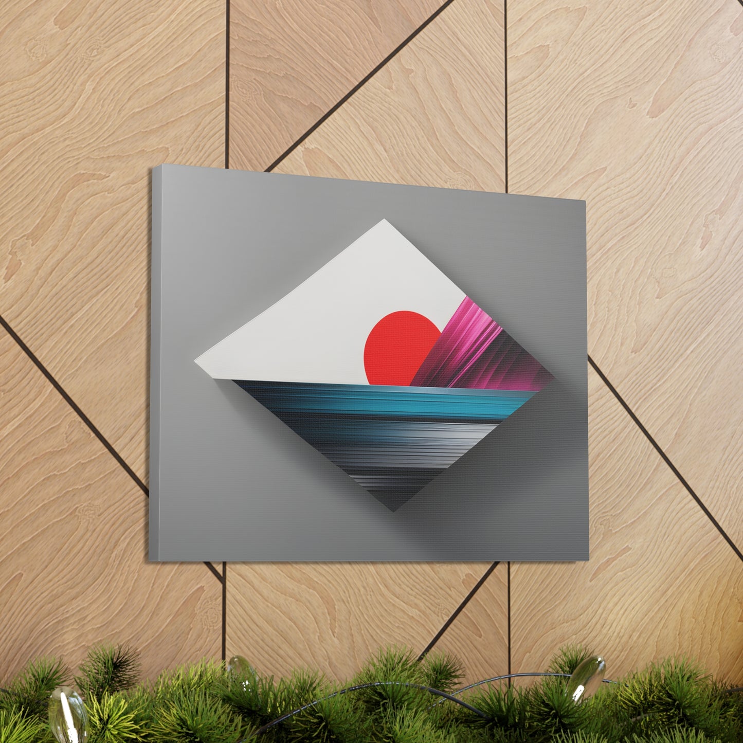 Prismatic Echoes: Abstract Wall Décor