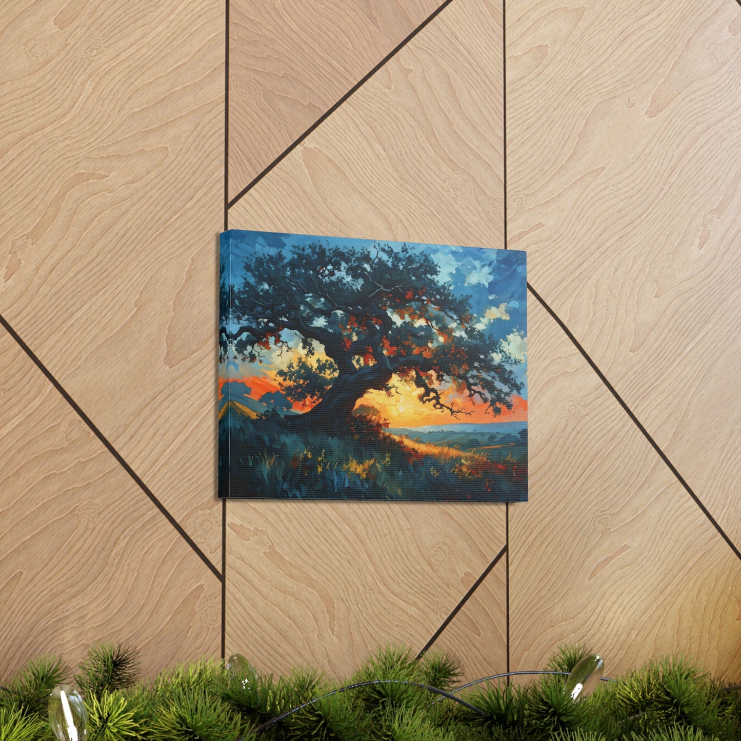 Enchanted Horizon: Classic Oil Painting Wall Décor