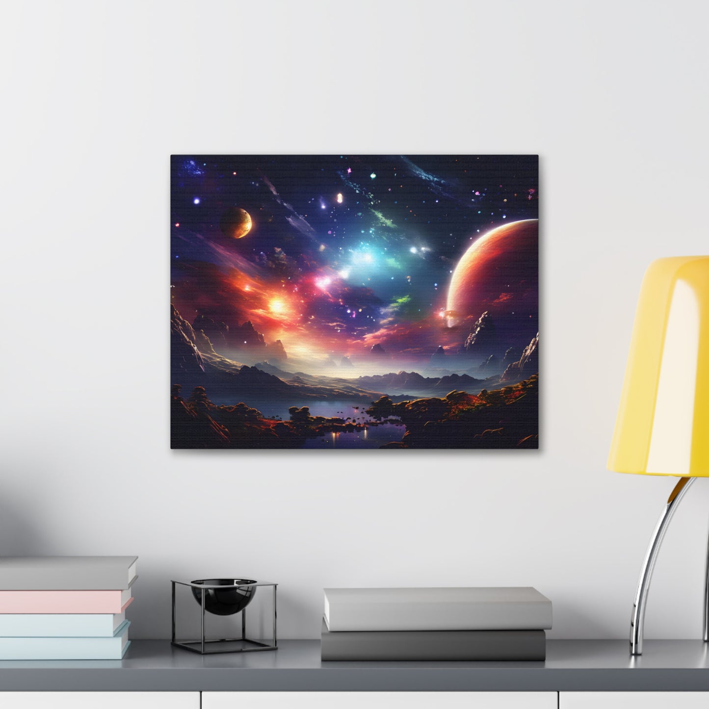 Galactic Gateway: Space Wall Décor