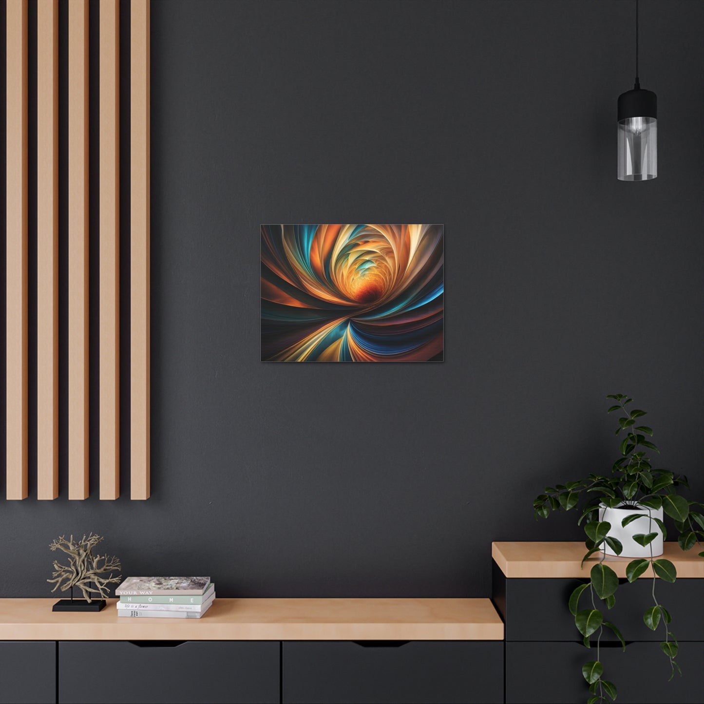 Serene Pathways: Abstract Wall Décor