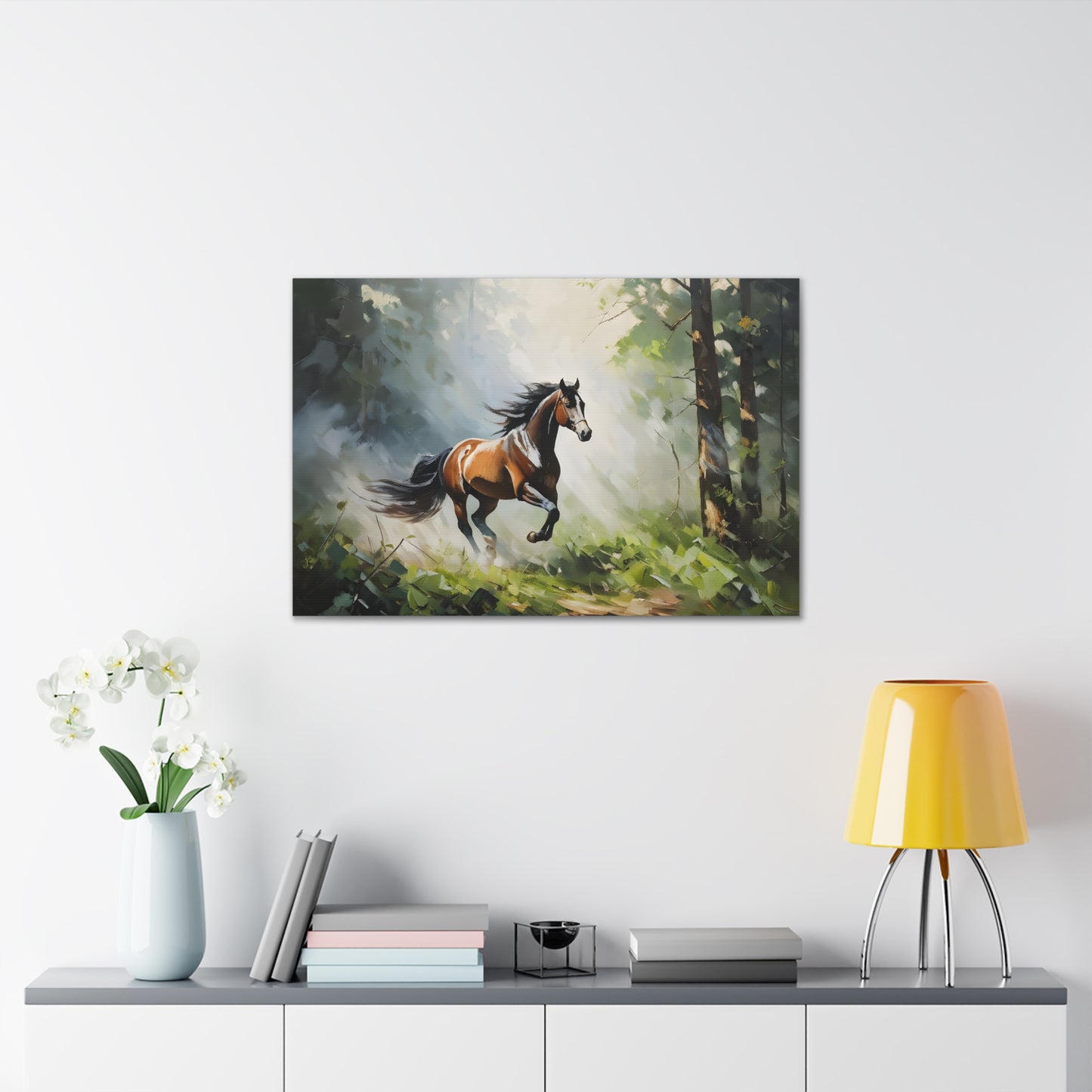 Whispering Meadows: Classic Oil Painting Wall Décor