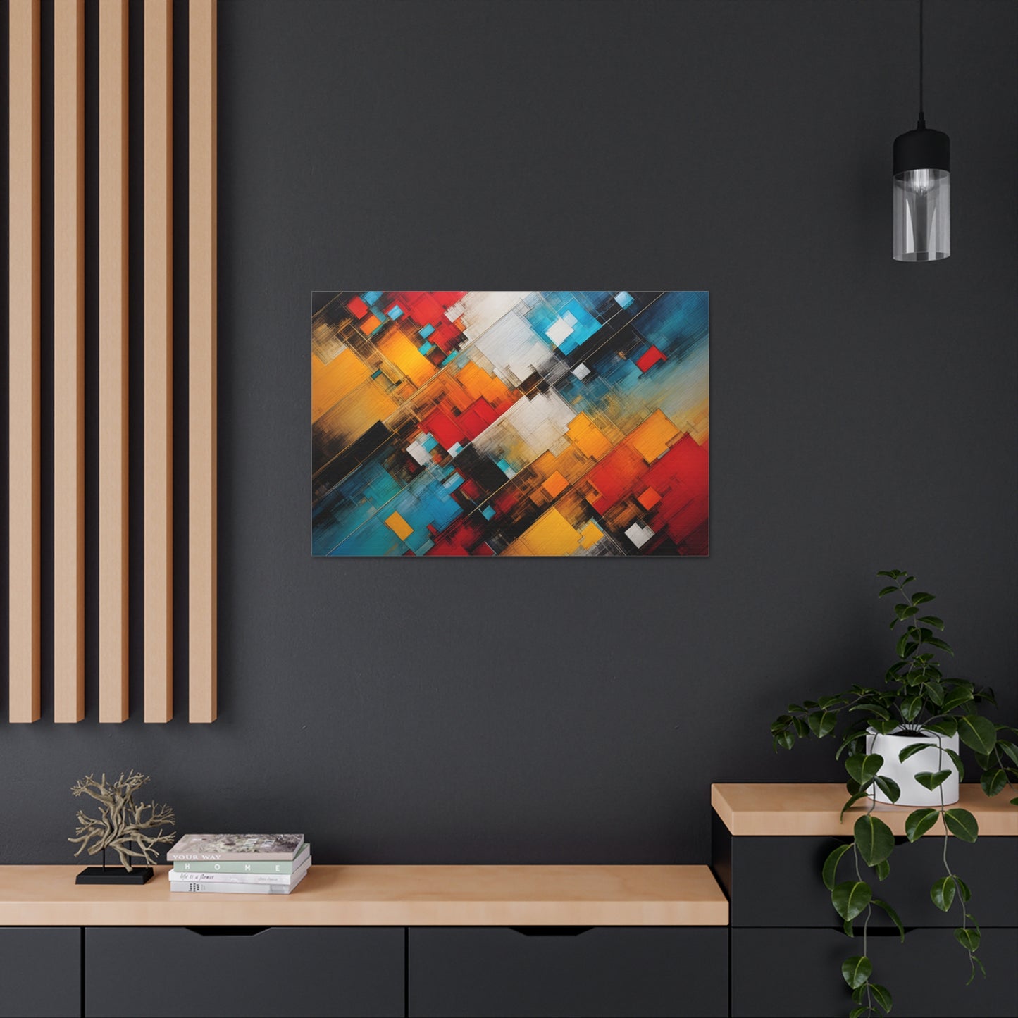 Dreamscape Symphony: Abstract Wall Décor