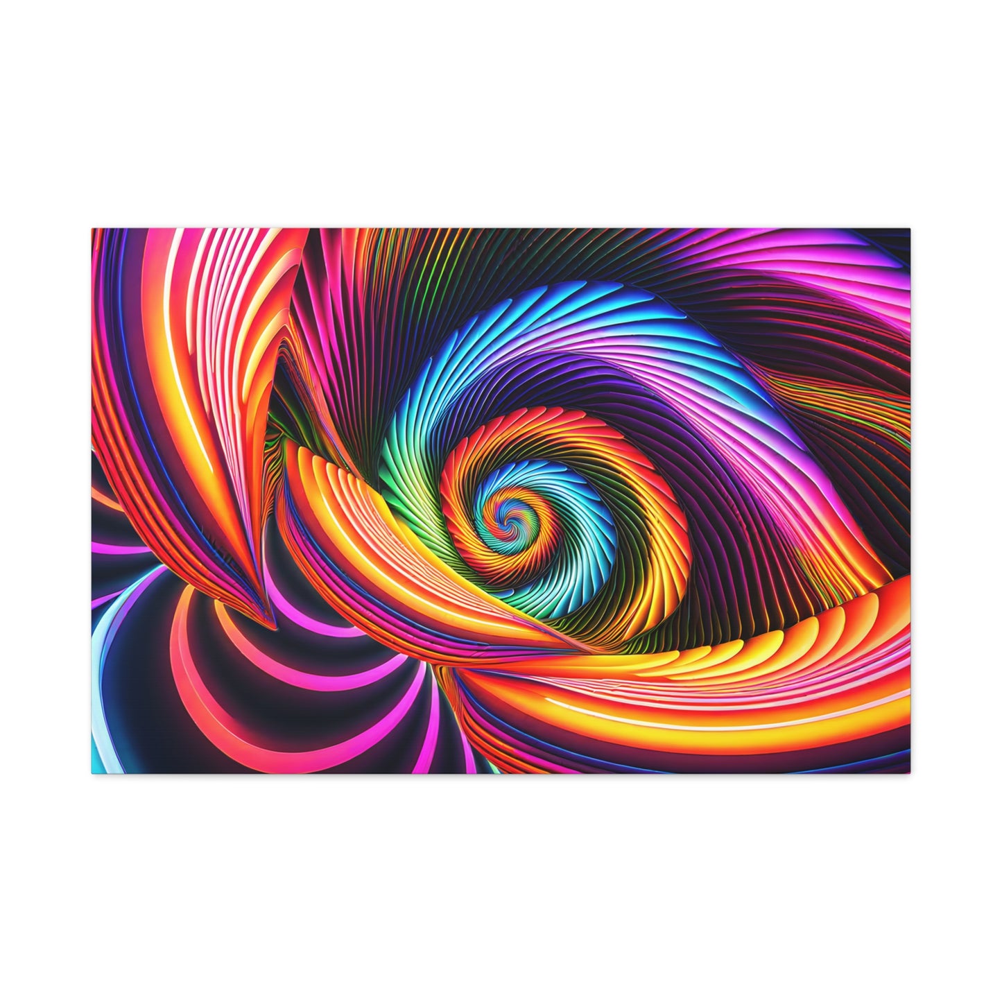 Neon Nebula: Psychedelic Wall Décor