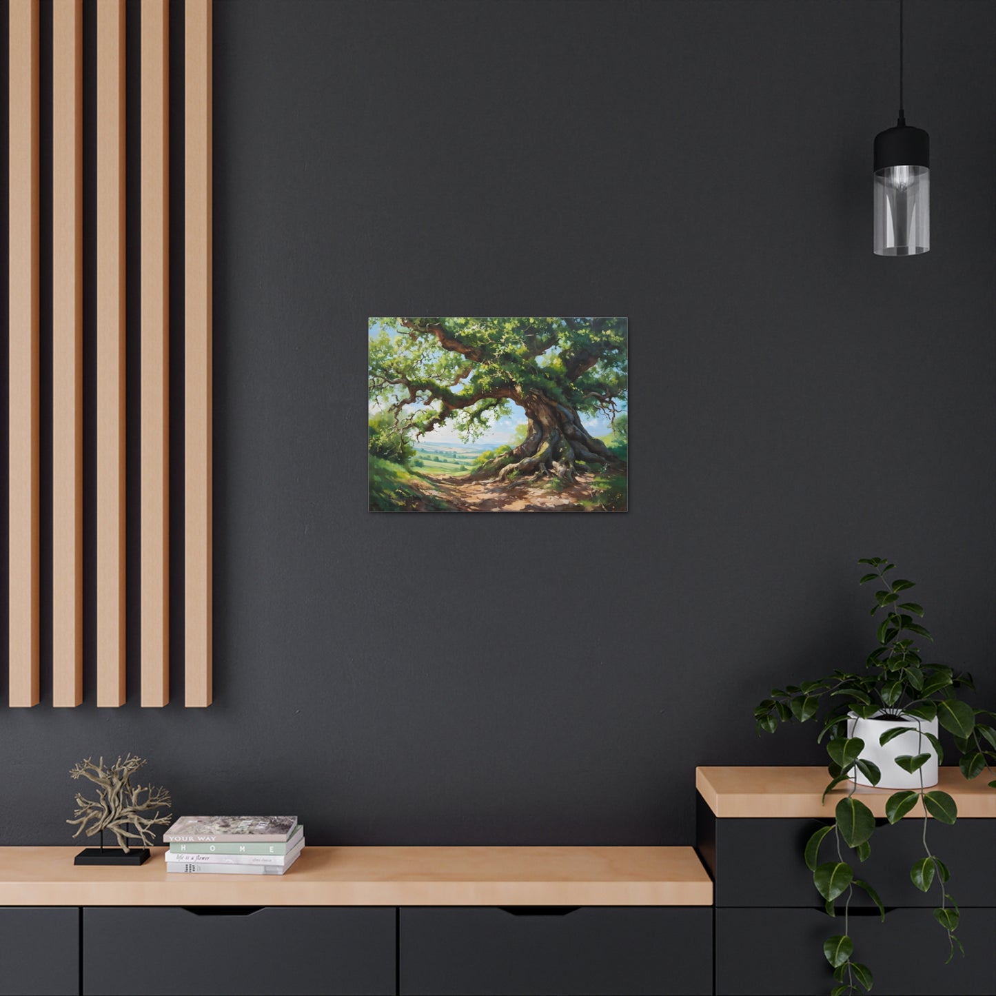 Enchanted Grove: Classic Oil Painting Wall Décor