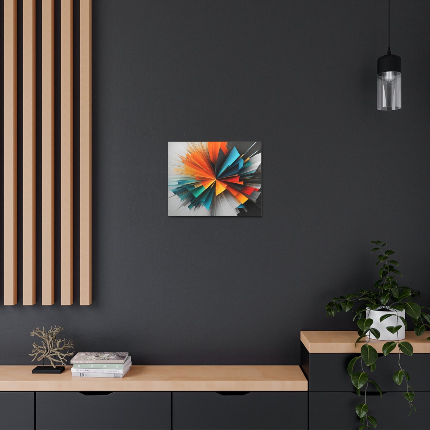 Enigmatic Vibrations: Abstract Wall Décor