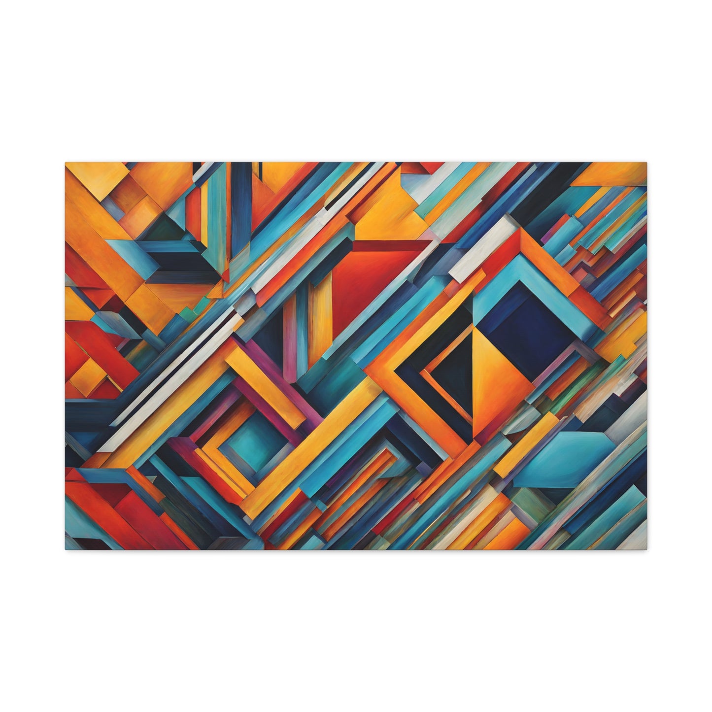 Chromatic Mist: Abstract Wall Décor