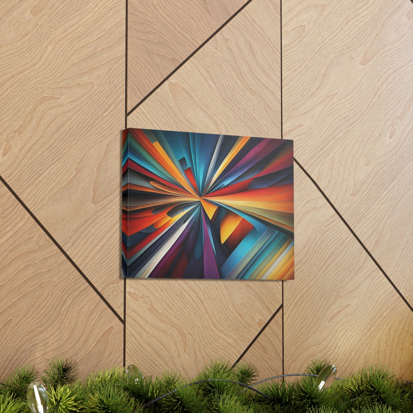 Solar Pathways: Abstract Wall Décor